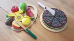 Houten speelgoed taart | fruit | groenten voor keuken (kind), Speelkeuken-accessoire, Zo goed als nieuw, Hout, Ophalen