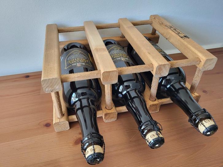 Hertog Jan - Grand Prestige 2023-24-25 - 75cl -  Met rekje, Verzamelen, Biermerken, Nieuw, Flesje(s), Hertog Jan, Ophalen of Verzenden