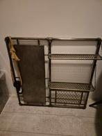 Industriële wandrek met touw katrol, Ophalen, Gebruikt