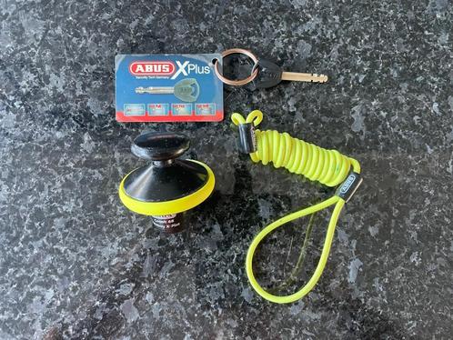 Abus Granit 68 Victory X-Plus schijfremslot, Motoren, Accessoires | Sloten, Zo goed als nieuw, Ophalen of Verzenden