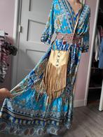 Maxi dress xl lange zwierige jurk Ibiza goa boho jurk, Kleding | Dames, Blauw, Ophalen of Verzenden, Onder de knie, K