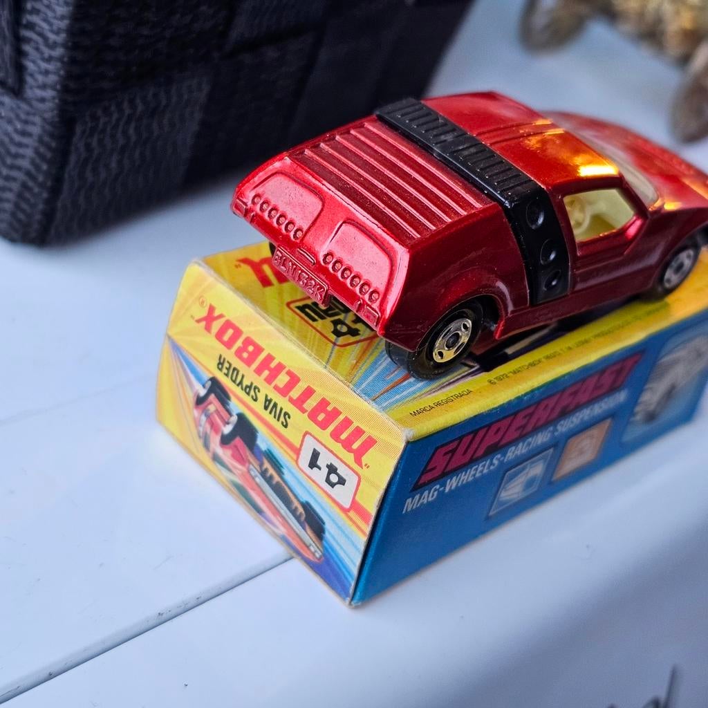 Matchbox Superfast Siva Spyder - Zeldzaam!, Verzamelen, Speelgoed, Ophalen of Verzenden, Gebruikt