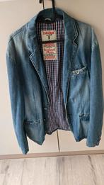 Zara Man Denim Blazer - Maat L - Zo goed als nieuw!, Maat 52/54 (L), Zo goed als nieuw, Zara Man, Verzenden