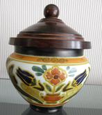 1920:Pot met deksel Persian Arnhem Holland Art Deco Nouveau, Antiek en Kunst, Antiek | Keramiek en Aardewerk, Ophalen of Verzenden