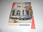brochure Fiat Regata accessoires  1986, Ophalen of Verzenden, Zo goed als nieuw, Overige merken