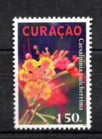 gestempelde zegel. Curaçao:  bloem uit 2012, Postzegels en Munten, Postzegels | Nederlandse Antillen en Aruba, Ophalen of Verzenden
