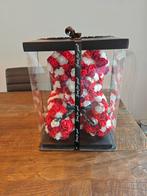 Rozenbeer bloemen beertje, Ophalen of Verzenden, Zo goed als nieuw