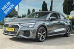 AUDI A3 LIMOUSINE 30 TFSI S EDITION AUT. | 3X S-LINE | VIRT., Auto's, Gebruikt, Euro 6, Leder, Bedrijf