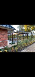 Hardhouten tuinstoelen, Tuin en Terras, Ophalen of Verzenden, Gebruikt, Hout, Stapelbaar