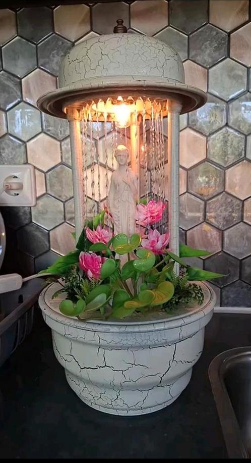 Vintage renecanty olie regen lamp, Tuin en Terras, Tuinwanddecoratie, Zo goed als nieuw, Ophalen of Verzenden