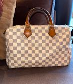 Louis Vuitton Speedy Azur 30, Ophalen of Verzenden, Zo goed als nieuw, Bruin, Handtas