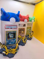 Pokemon base set charizard blastoise venusaur psa graded, Ophalen of Verzenden, Zo goed als nieuw
