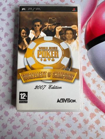 PSP Wold series of poker Tournament of champions 2007 editio beschikbaar voor biedingen