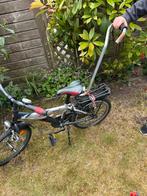 Stang om te leren fietsen!, Fietsen en Brommers, Fietsaccessoires | Aanhangers en Karren, Ophalen, Zo goed als nieuw, Kinderkar