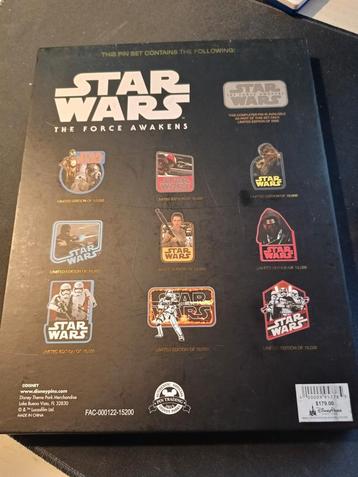 Star Wars: the force awakens limited edition pin set 2015 beschikbaar voor biedingen
