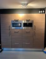 Uitgebreide keuken met keuken aparatuur, Huis en Inrichting, Keuken | Complete keukens, Ophalen, Gebruikt, Overige kleuren, Hoekkeuken