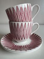 Vintage Set 2 Gustavsberg ‘SALIX’ Kop Schotel Stig Lindberg, Ophalen of Verzenden