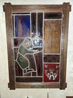Glas in lood boekhouder, Antiek en Kunst, Ophalen of Verzenden