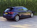 Audi A3 Sportback 1.4 e-tron PHEV | Open dak | B&O | S-line, 4 cilinders, 150 pk, Blauw, Hybride Elektrisch/Benzine