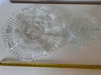 Antieke Glazen Schalen Set - Decoratief & Functioneel, Ophalen of Verzenden