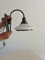 Schemerlamp, Huis en Inrichting, Lampen | Tafellampen, Ophalen, Zo goed als nieuw, Glas, Minder dan 50 cm