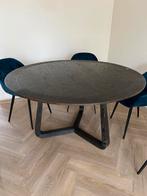 Riviera Maison ronde eettafel 140 cm, Ophalen of Verzenden, Zo goed als nieuw, Rond, 100 tot 150 cm