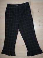 Miss selfridge zwart geruite broek maat 38 met aangerimpelde, Maat 38/40 (M), Zwart, Ophalen of Verzenden, Driekwart