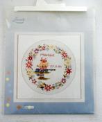 2 x Lanarte Geboortepatroon lanarte patroon + afb., Verzenden, Gebruikt, Handborduren, Patroon