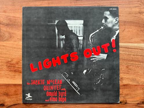 Jackie McLean Quintet, Donald Byrd & Elmo Hope  – Lights Out, Cd's en Dvd's, Vinyl | Jazz en Blues, Zo goed als nieuw, Jazz, 1960 tot 1980