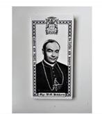 retro gedenktegel monsieur bekkers/royal mosa TTM holland, Ophalen of Verzenden, Zo goed als nieuw, Overige typen, Christendom | Katholiek