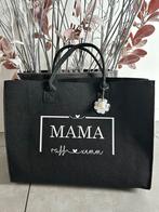 Luxe vilten mama shopper tas leuk voor Moederdag, Nieuw, Shopper, Blauw, Ophalen of Verzenden