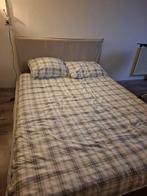 tweepersoons bed, Huis en Inrichting, Ophalen, Wit, Tweepersoons, 140 cm