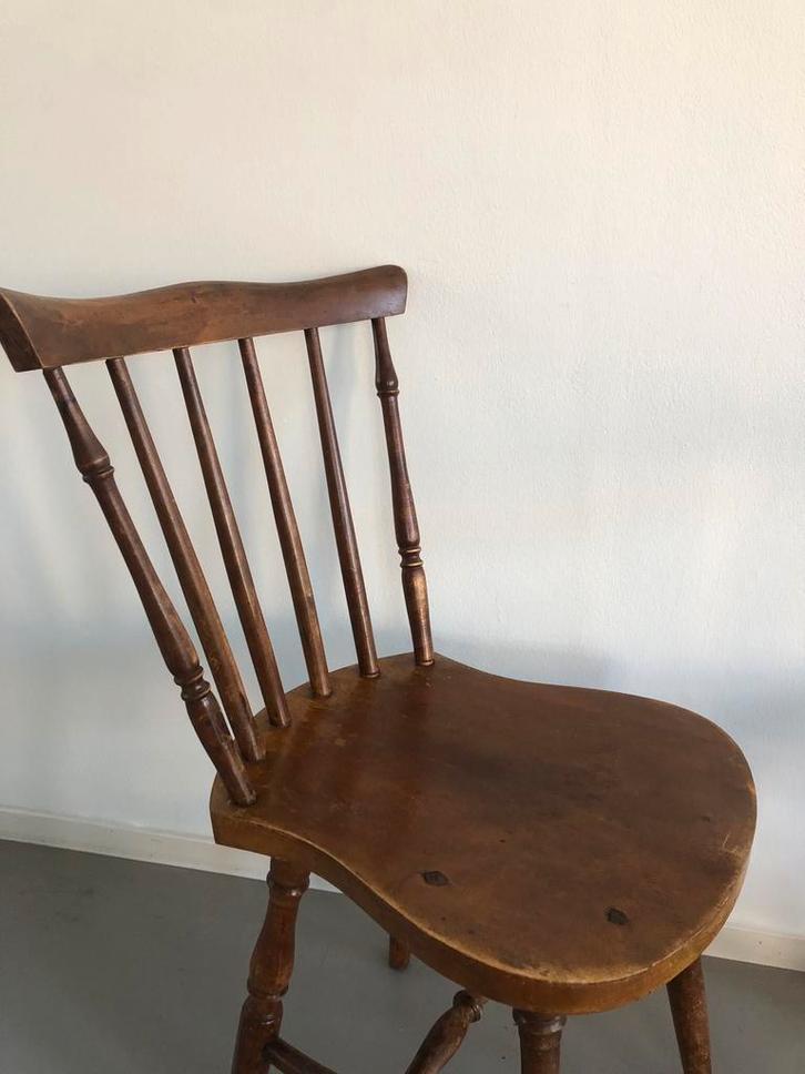 Diverse vintage Zweedse houten stoelen bij Vesterekki, Antiek en Kunst, Antiek | Meubels | Stoelen en Banken, Ophalen