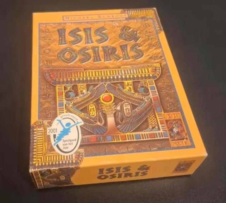 Isis en Osiris, Hobby en Vrije tijd, Gezelschapsspellen | Bordspellen, Zo goed als nieuw, Een of twee spelers, Drie of vier spelers