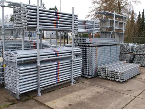 steiger layher All-round Scafom Ringscaff nieuw gebruikt, Doe-het-zelf en Verbouw, Steigers, Nieuw, Overige typen, 5 meter of hoger