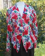 Mooie jaren 80 bloemetjes blouse. Mt 38, Kleding | Dames, Carnavalskleding en Feestkleding, Maat 38/40 (M), Ophalen of Verzenden