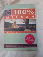 100% Milaan Reisgids, Europa, Ophalen of Verzenden, Zo goed als nieuw, Reisgids of -boek