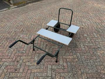 steekwagen/ trolley hengelspullen beschikbaar voor biedingen