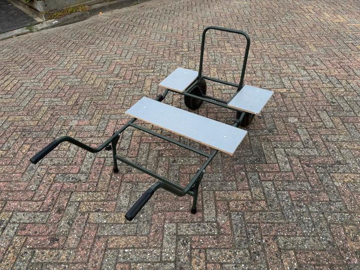 steekwagen/ trolley hengelspullen, Watersport en Boten, Hengelsport | Algemeen, Overige typen, Ophalen