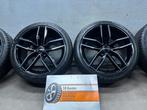 Audi A3 18 inch velgen + Zomerbanden RS Demo ZGAN Golf 5x112, Auto-onderdelen, Banden en Velgen, Gebruikt, Banden en Velgen, Personenwagen