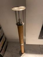 Houte Tuinlampen, Huis en Inrichting, Lampen | Vloerlampen, Ophalen, Gebruikt, Hout, 100 tot 150 cm