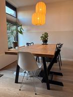 Eikenhouten tafel, Huis en Inrichting, Tafels | Eettafels, Ophalen, Gebruikt, 200 cm of meer, 50 tot 100 cm