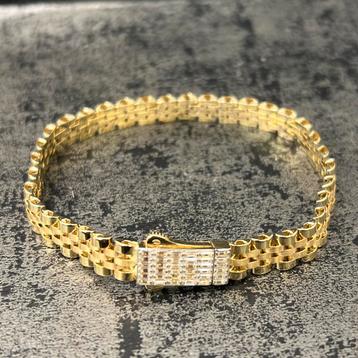 14k gouden armband rolex schakel beschikbaar voor biedingen