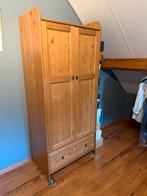 Houten Kledingkast, Ophalen, 50 tot 100 cm, Zo goed als nieuw, Met hangruimte