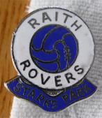 pin speld Raith Rovers Starks Park voetbal Schotland, Ophalen of Verzenden, Zo goed als nieuw, Sport, Speldje of Pin