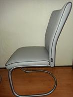 H&H eetkamerstoelen, Huis en Inrichting, Stoelen, Ophalen, Gebruikt, Twee, Grijs
