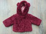Prenatal jas kersenrood teddy jasje maat 56, Meisje, Ophalen of Verzenden, Zo goed als nieuw, Prenatal