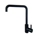 19x Nieuw in doos! — Doeco 820 Zwarte Keukenkraan - Haaks, Ophalen of Verzenden, Nieuw