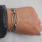 Zilveren modernist armband nr.776, Verzenden, Zo goed als nieuw, Zilver, Zilver