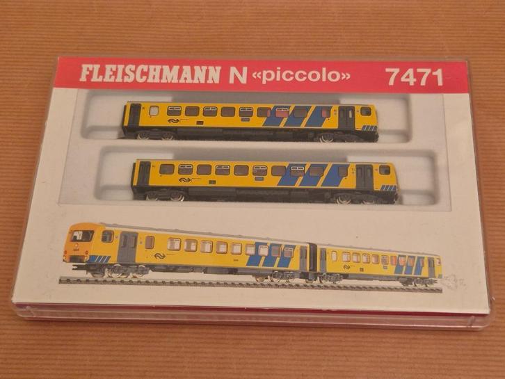 DH-2 NS-Wadloper, Hobby en Vrije tijd, Modeltreinen | N-Spoor, Zo goed als nieuw, Treinset, Gelijkstroom, Fleischmann, NS, Verzenden